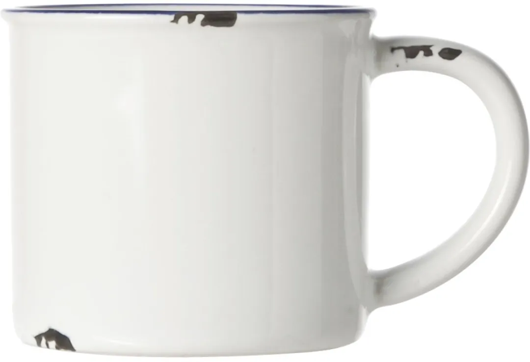 Cosy&Trendy Espresso Kopje Antoinette 80ml - Wit