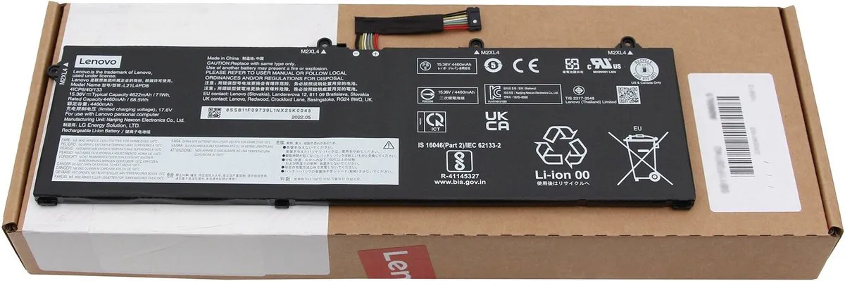 Lenovo 5B11F09737 Laptopbatterij - 71Wh