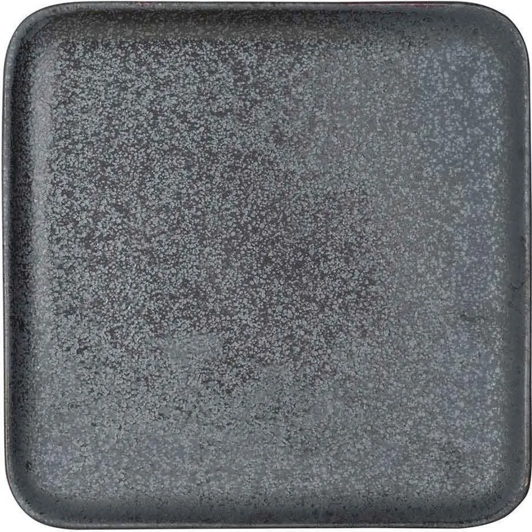 Cosy&Trendy Mikura Dessertbord 20x20cm - Antraciet