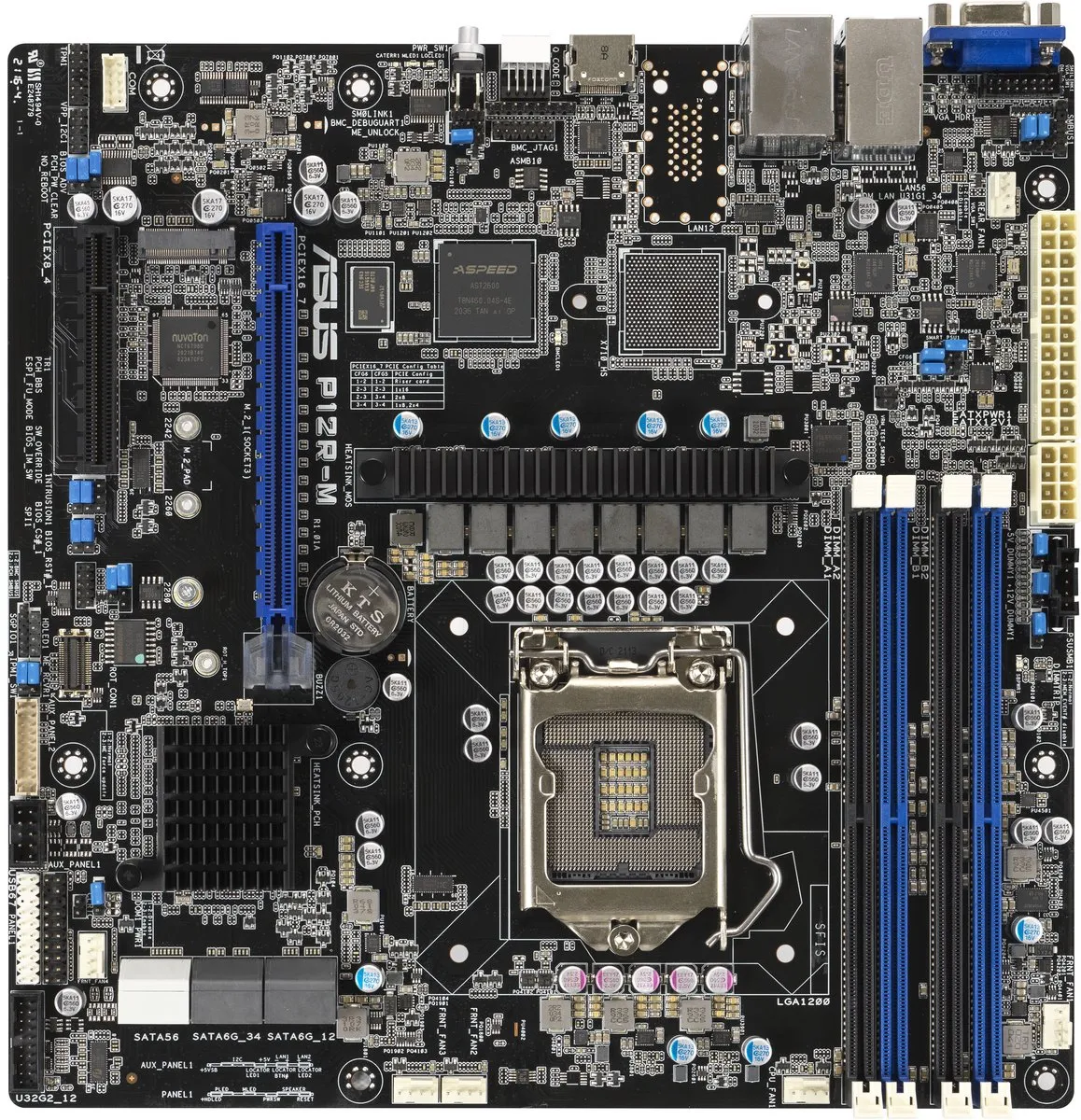 ASUS P12R-M ATX Moederbord