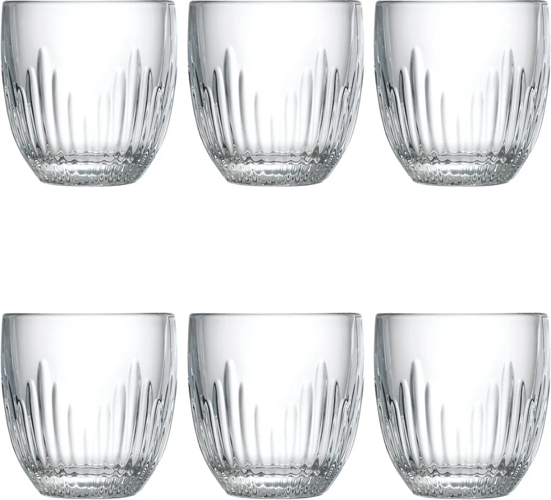 La Rochère Troquet Jeux Tumbler 23 Cl - 6 Stuks