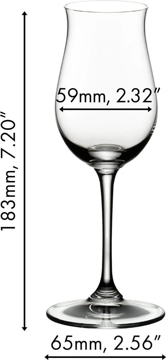 Riedel Vinum Cognac Hennessy Glas - 2 Stuks