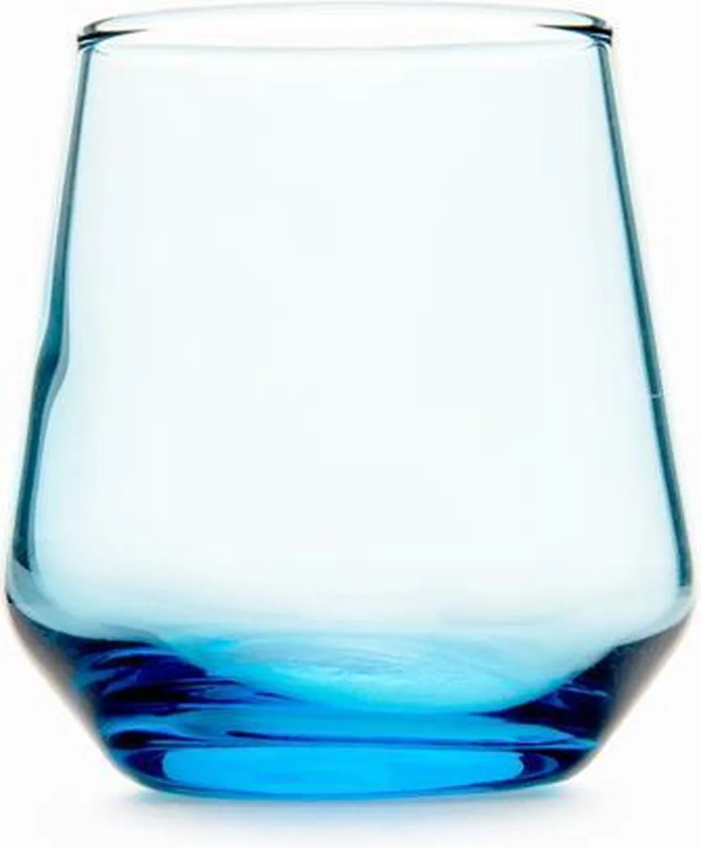Pasabahce Allegra Blauwe Likeurglazen Set 6x115ml
