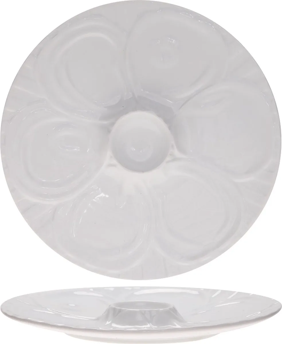 Cosy&Trendy Oesterbord Wit 28,5cm