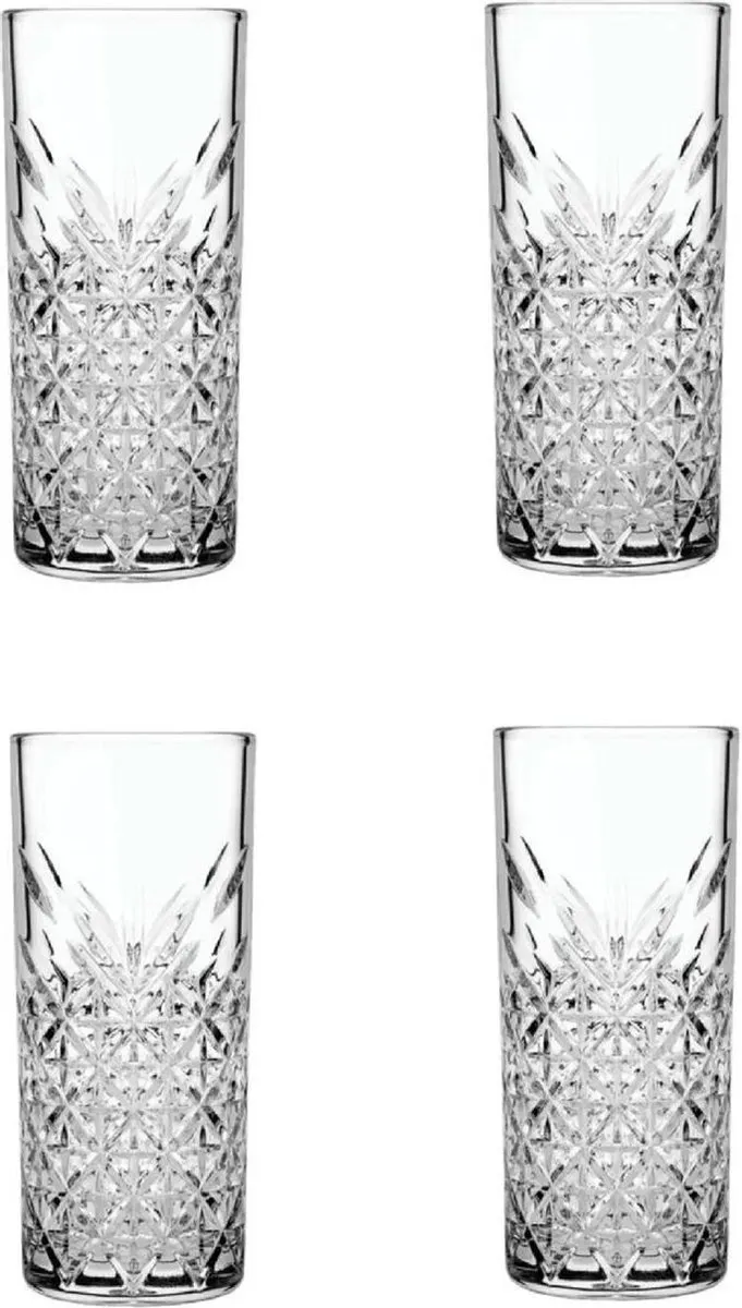 Pasabahce Timeless Raki Glazen 180cc - Set van 4