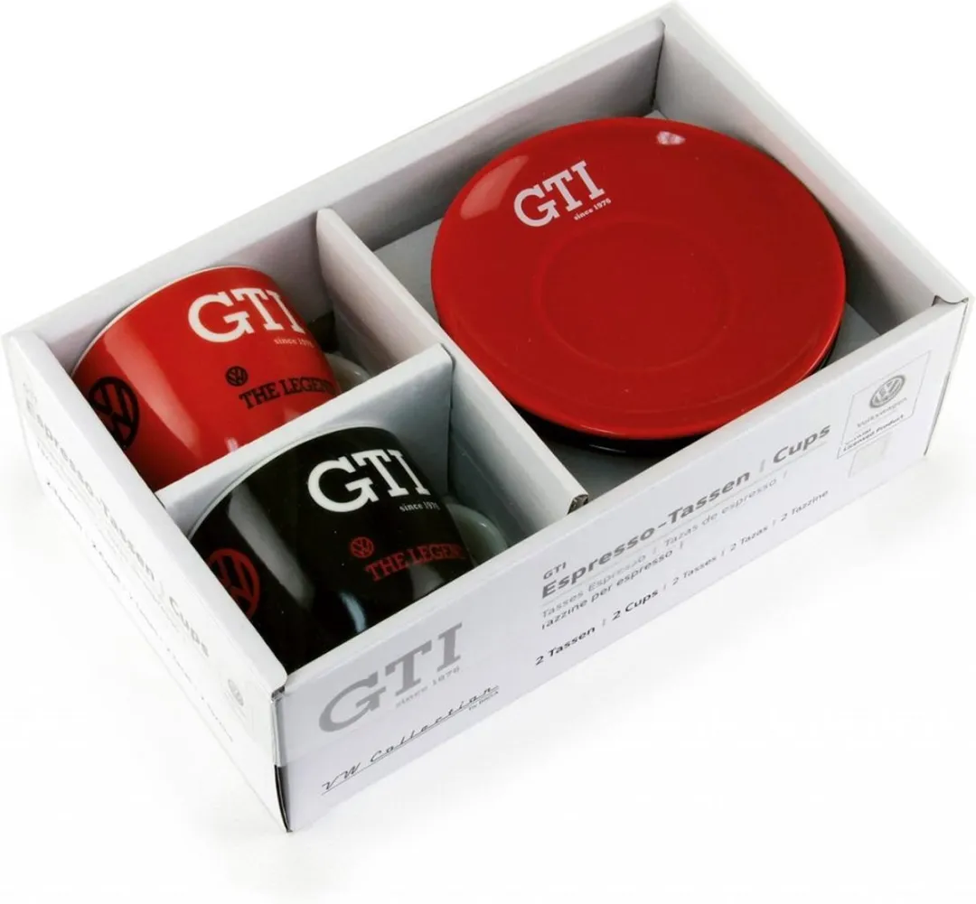 Volkswagen GTI Espresso Kop 2-delige Set 100ml