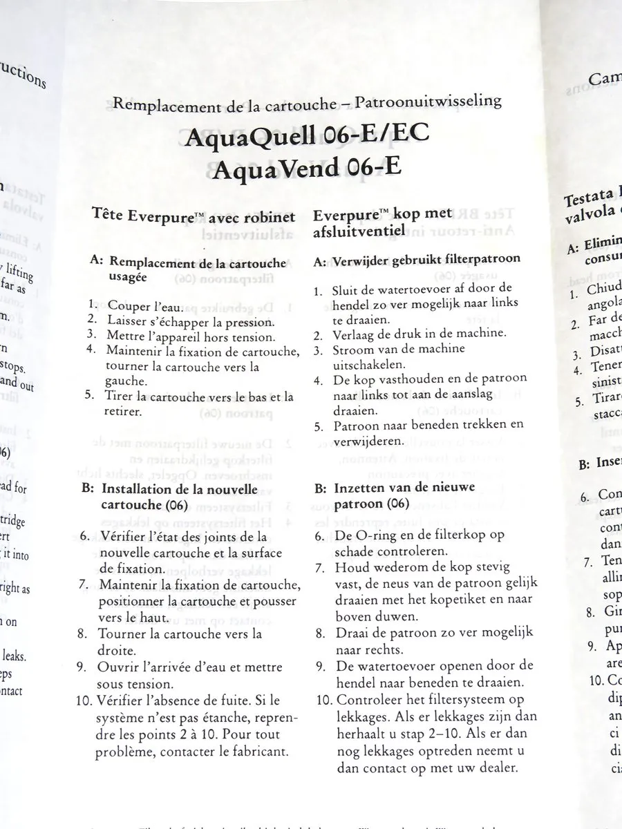 Brita AquaQuell 06-EC Waterfilterpatroon - 1 Stuk