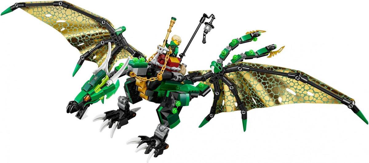 LEGO NINJAGO De Groene NRG Draak - 70593