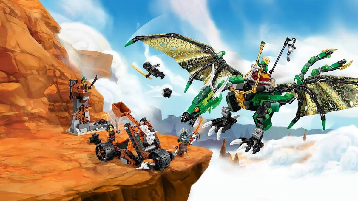 LEGO Ninjago NRG Draak 70593 - 567 Stukken - 5 Minifiguren