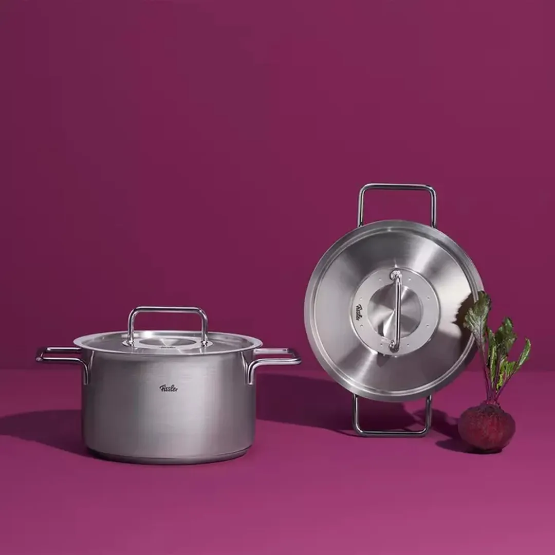 Fissler Pure Kookpan 16cm - 2,1L - Zilver - afbeelding 2 van 6