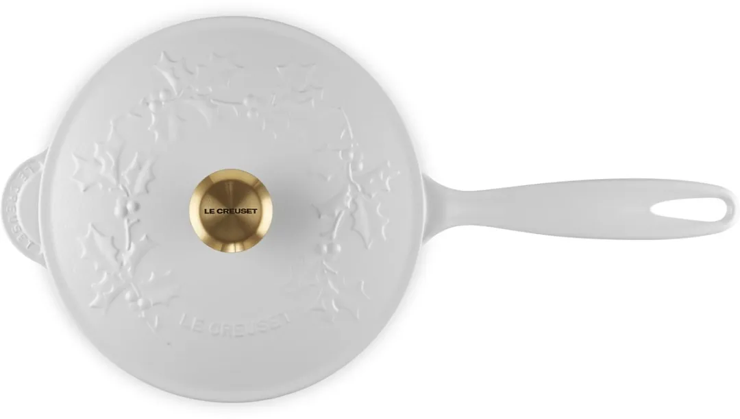Le Creuset Holly Collection Steelpan 2L - Ø21cm - Cotton