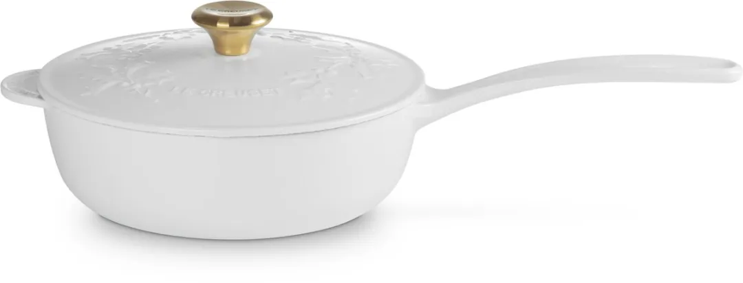 Le Creuset Holly Collection Steelpan 2L - Ø21cm - Cotton