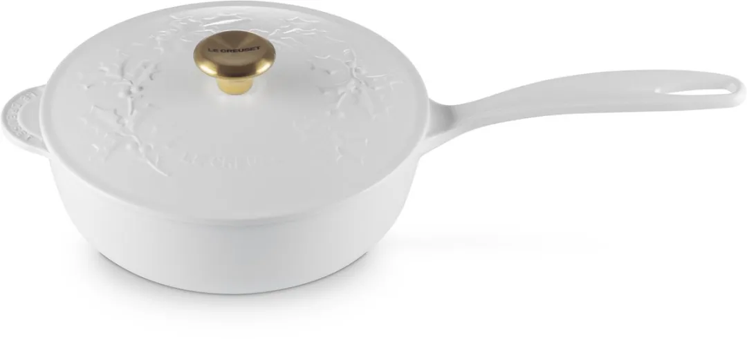 Le Creuset Holly Collection Steelpan 2L