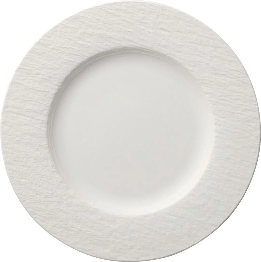 Villeroy & Boch Manufacture Rock Ontbijtbord - Ø 22 cm - Wit