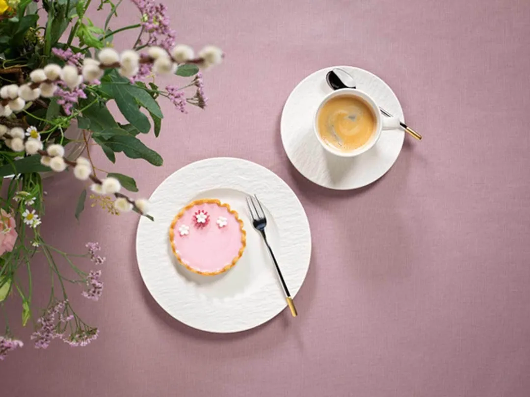 Villeroy & Boch Manufacture Rock Ontbijtbord - Ø 22 cm - Wit