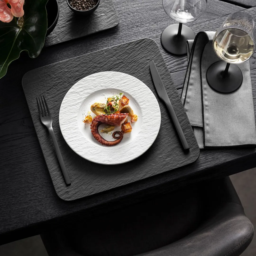 Villeroy & Boch Manufacture Rock Ontbijtbord 22cm - Wit - afbeelding 6 van 6