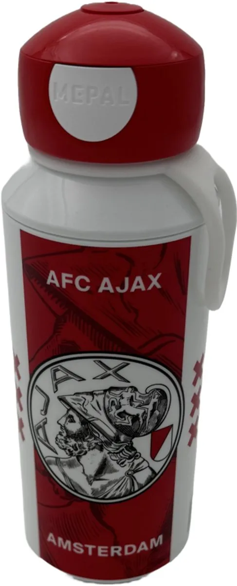 Mepal Ajax Pop Up Beker - Rood/Wit