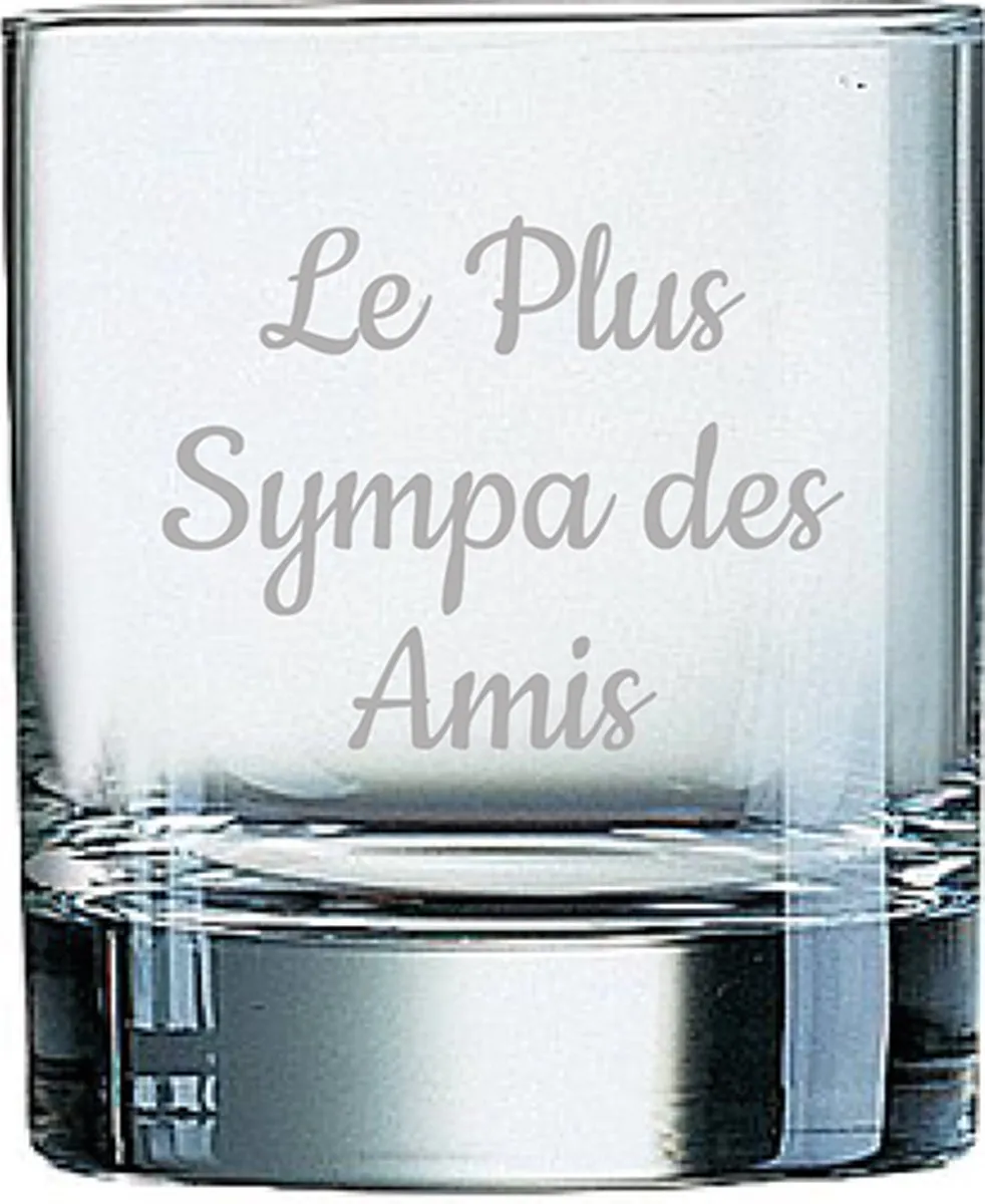 Arcoroc Whiskeyglas Le Plus Sympa des Amis