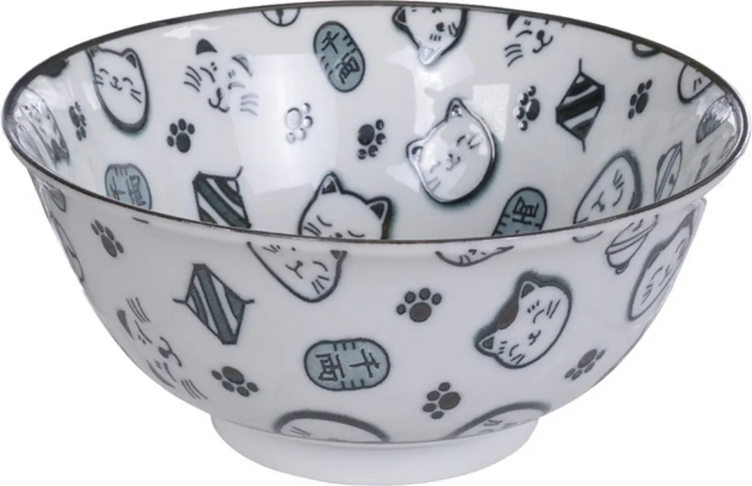 Tokyo Design Studio Kawaii Bowls Lucky Cat Kom
