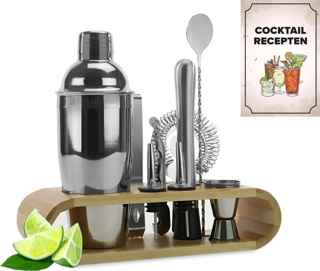 KitchenBrothers Cocktailset 11-delig
