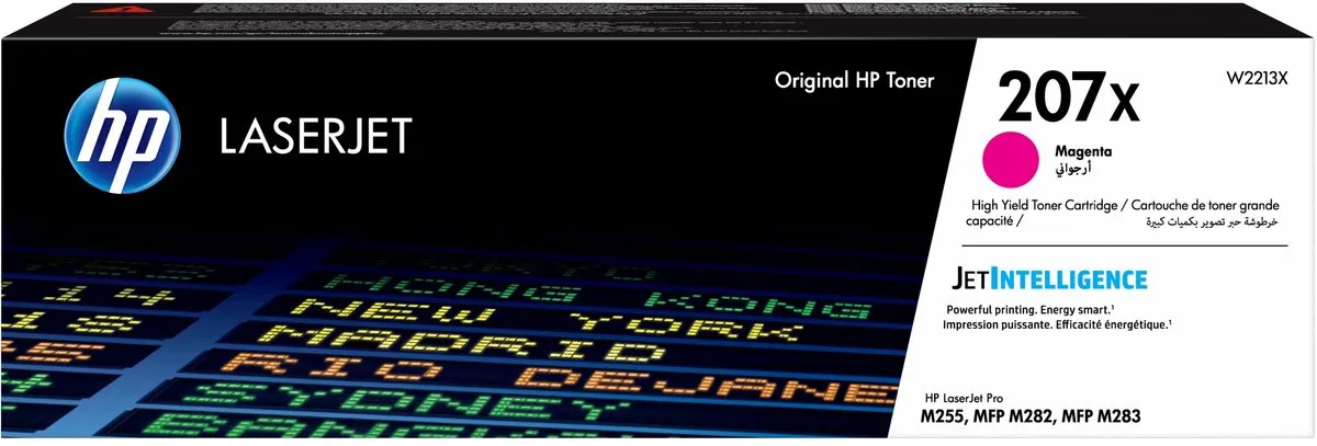HP 207X W2211X Tonercartridge - Magenta - 3100 Pagina's