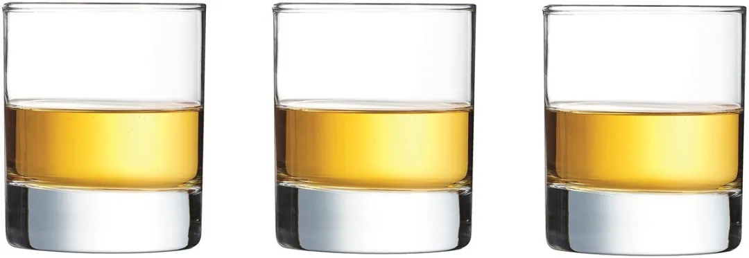 Arcoroc Whiskyglazen Transparant 200ml