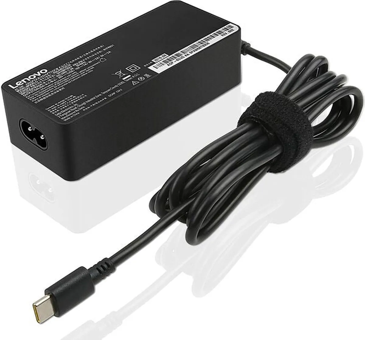 Lenovo GX20P92529 Laptopoplader 65W - Zwart