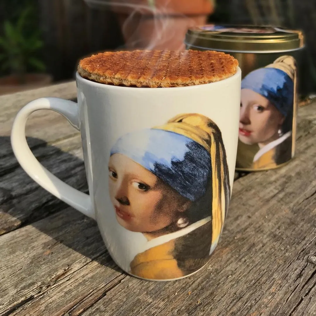 Nijntje Vermeer Meisje met de Parel Mokken - 6 Stuks 250ml