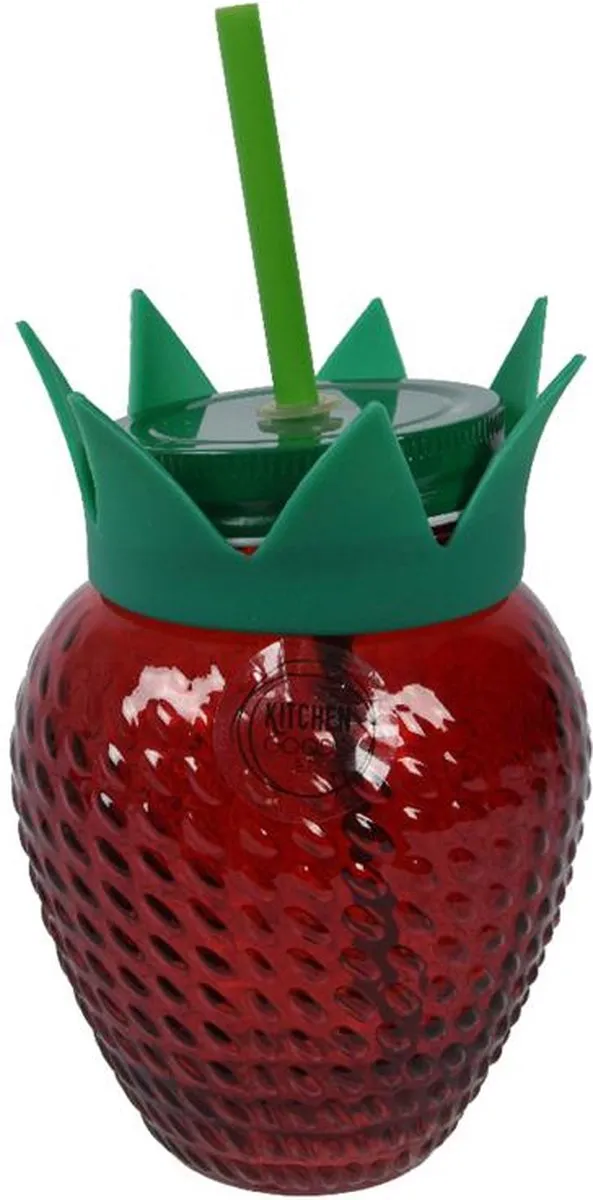 Decoris Aardbei Drinkglas 450ml