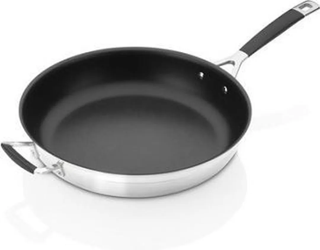 Le Creuset RVS Plus Sauteerpan 32cm