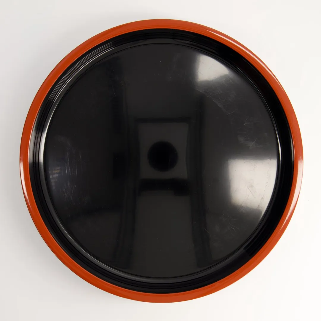 Tokyo Design Studio Sushi Oke Serveerschaal - Zwart/Rood 43,5x6,6cm