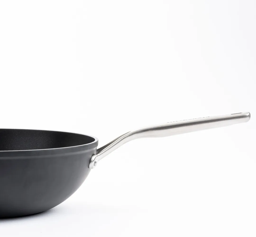KitchenAid Classic Wokpan 30cm - 5L - Zilver - afbeelding 6 van 6