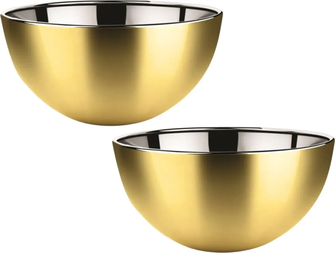 Svenska Living Serveerschalen Mat Goud RVS 29cm