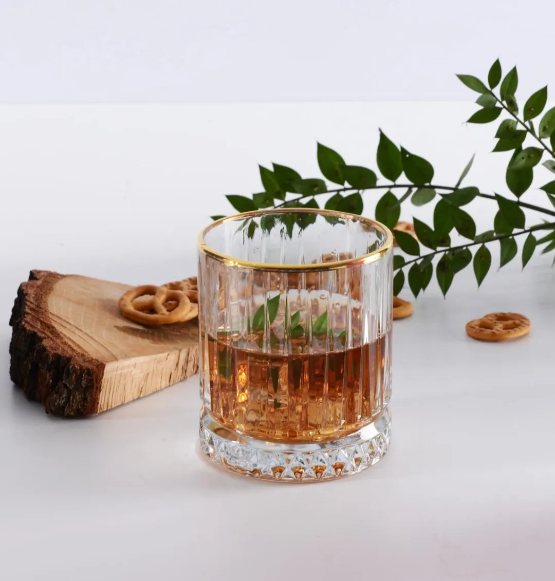 Pasabahce Elysia Golden Touch Whiskeyglas - Set van 12 - 21cl