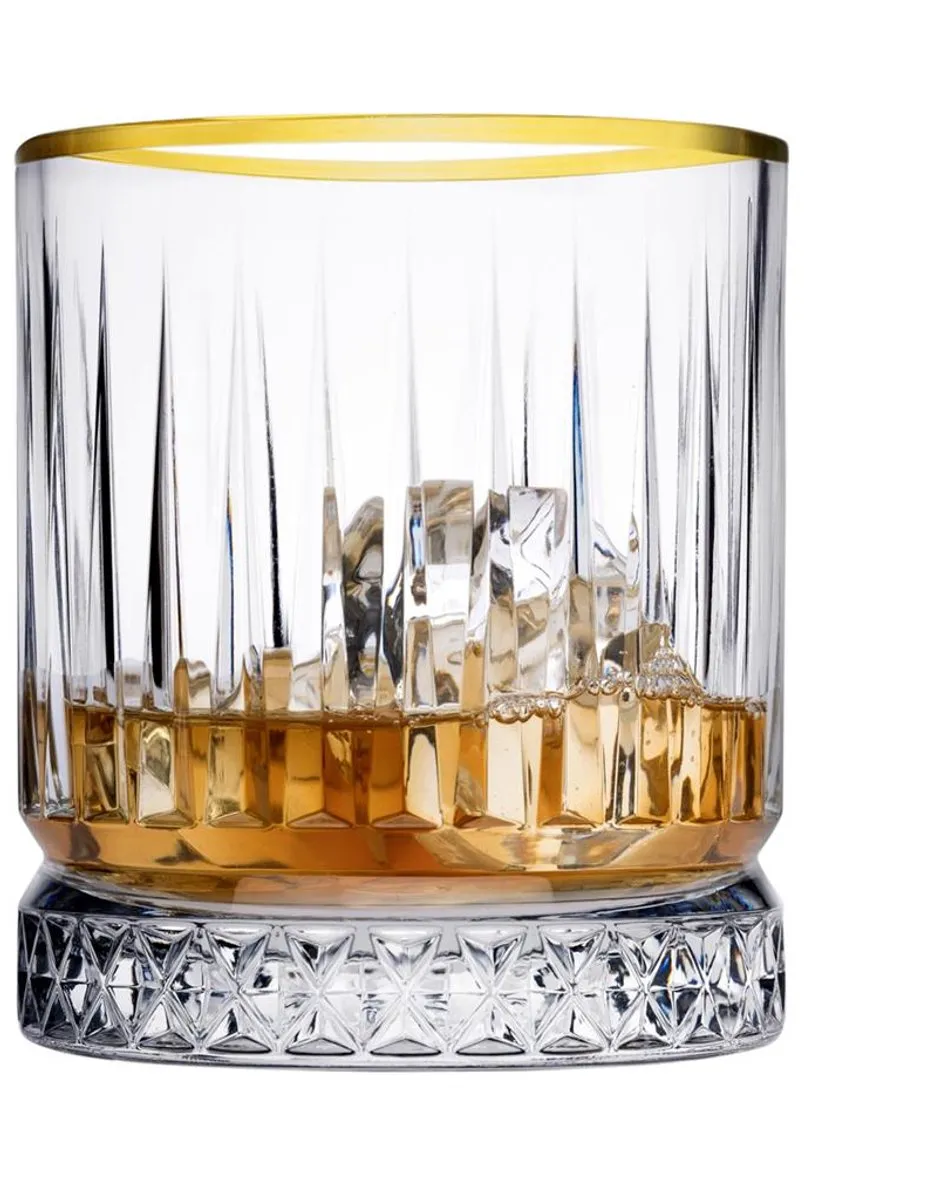 Pasabahce Elysia Golden Touch Whiskeyglas