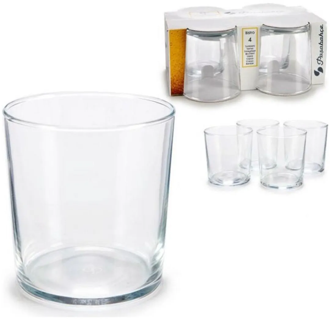 Pasabahce Bistro Drinkglazen - 380ml - 4 Stuks - afbeelding 6 van 6