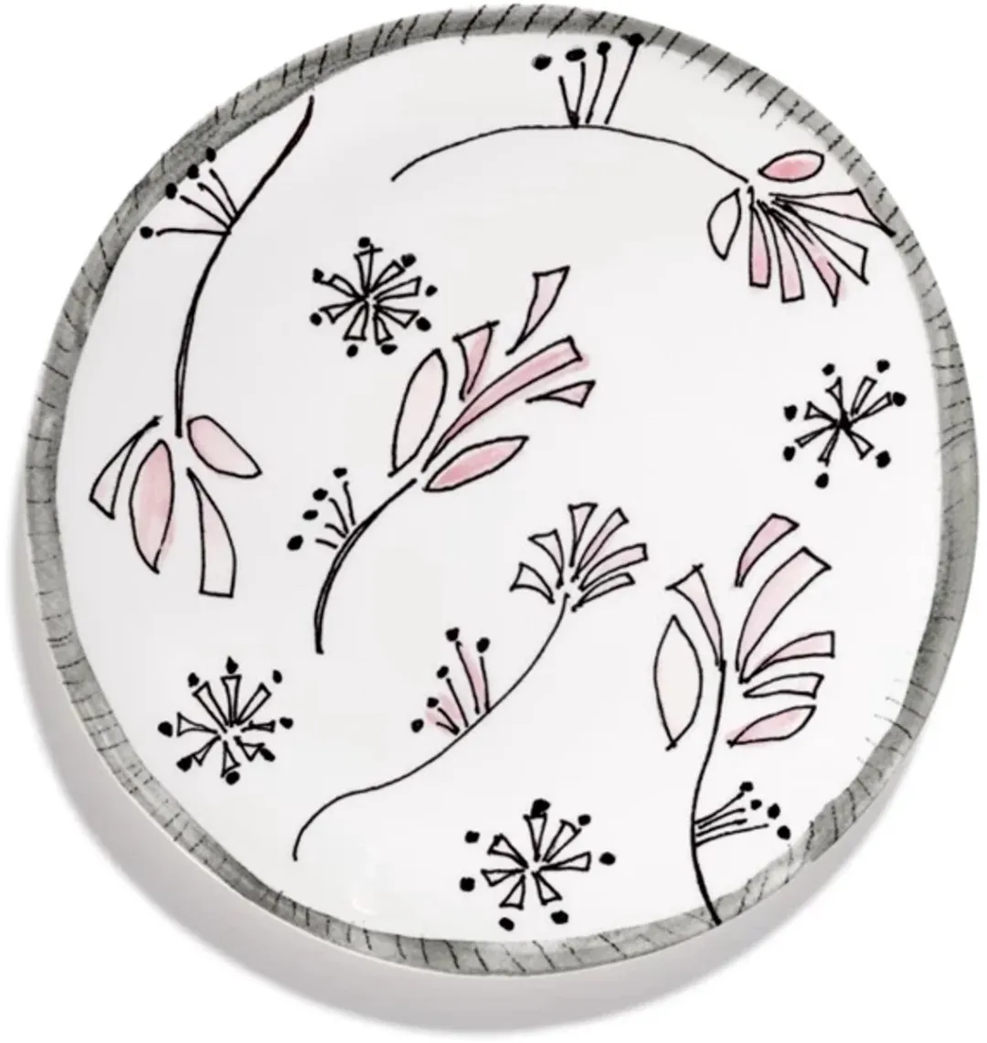Serax Marni Midnight Flowers Fiore Rosa Bord
