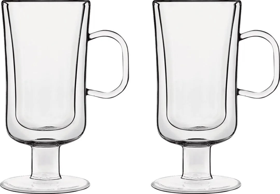 Luigi Bormioli Irish Coffee Glas 25cl - Dubbelwandig - 2 Stuks