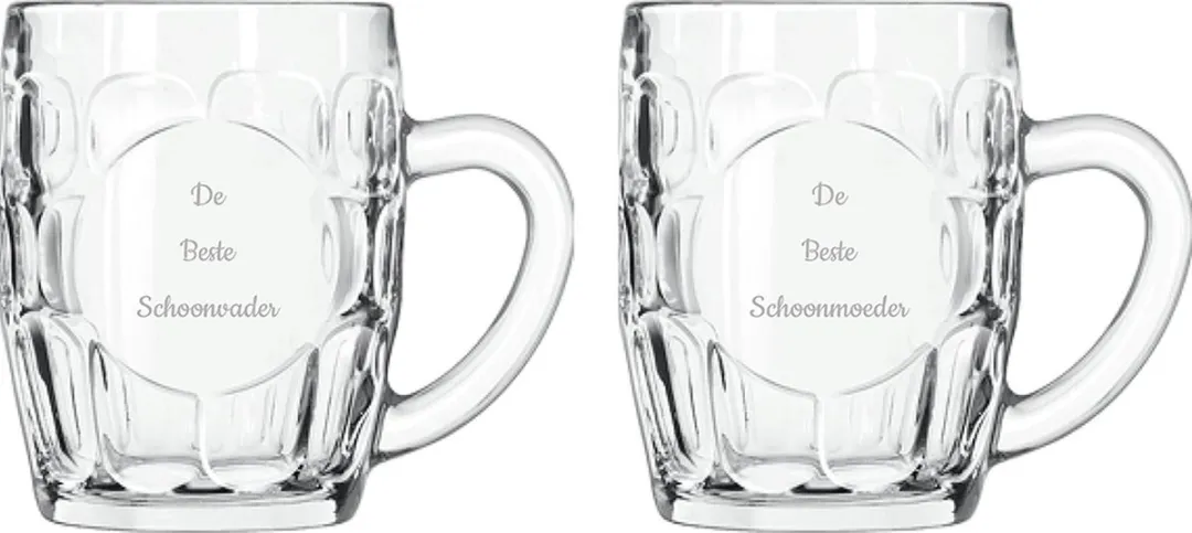 Libbey Bierpul 55cl Gegraveerd