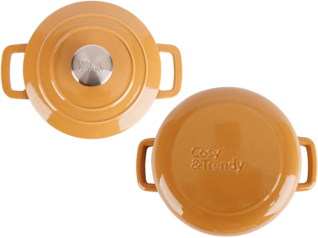 Cosy&Trendy Fontestic Braadpan 2,7L - Gietijzer Geëmailleerd - Ø20cm