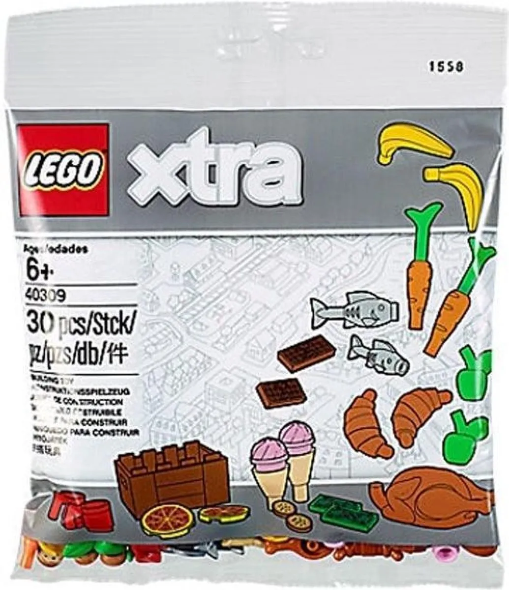 LEGO Xtra 40309 Etenswaren Accessoires