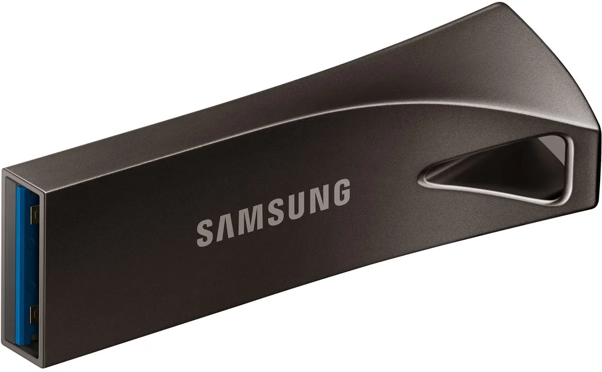 Samsung BAR Plus USB Stick 256GB - Titaan Grijs