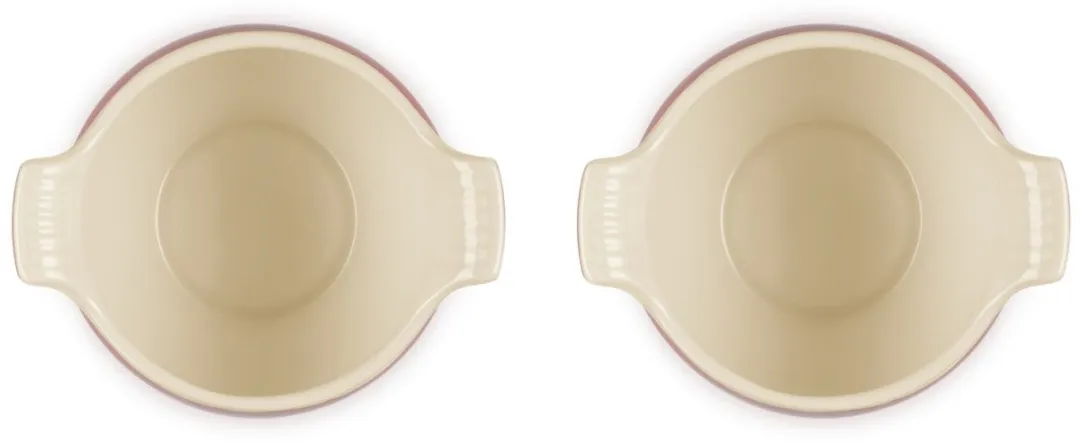 Le Creuset Soepkommen 0,60L - 2 Stuks - Kersenrood