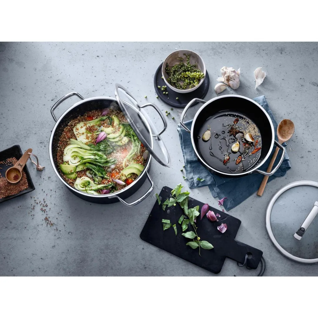 WMF FusionTec Kookpan 6.4L - 24cm - Zwart