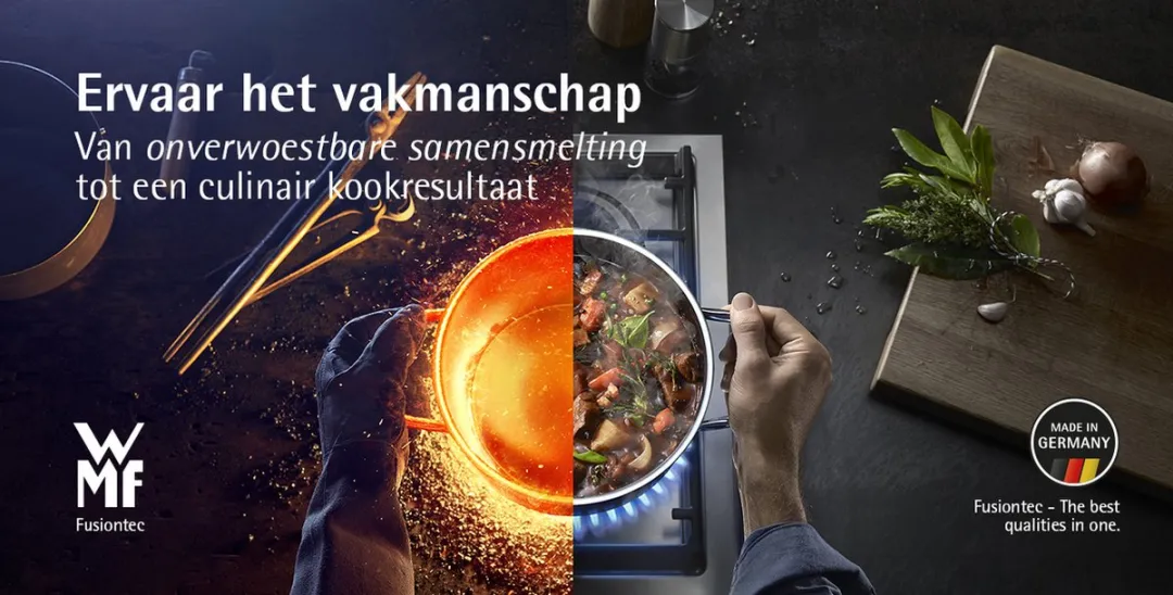 WMF FusionTec Kookpan 6.4L - 24cm - Zwart