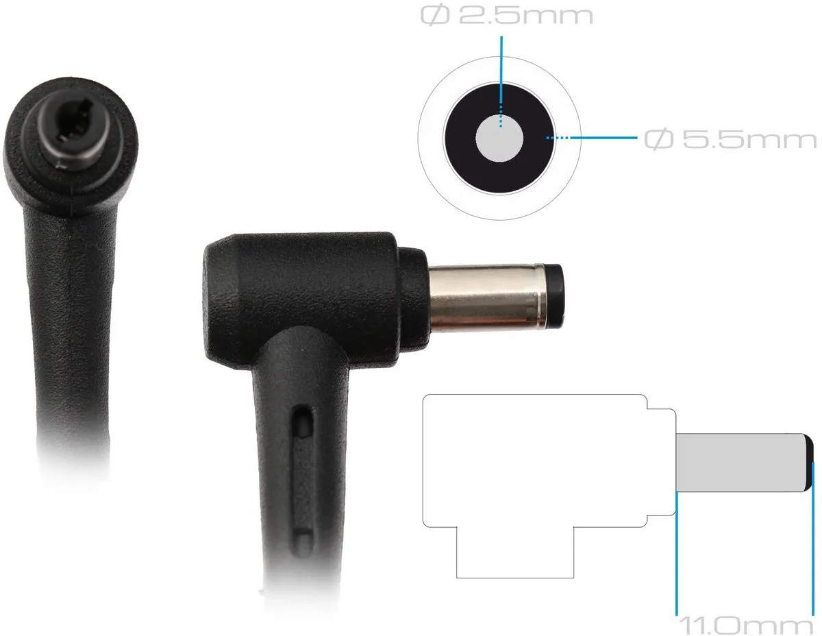 ASUS 0A001-011901EM Oplader 120W - Zwart
