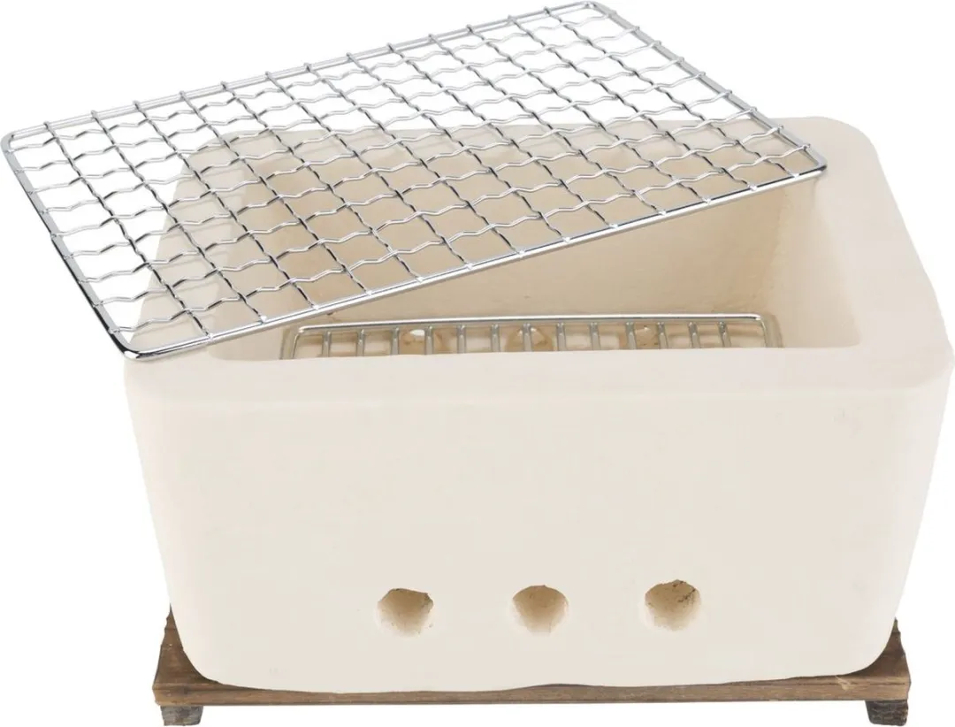 Cosy&Trendy TafelBBQ Aardewerk 20x14x10cm