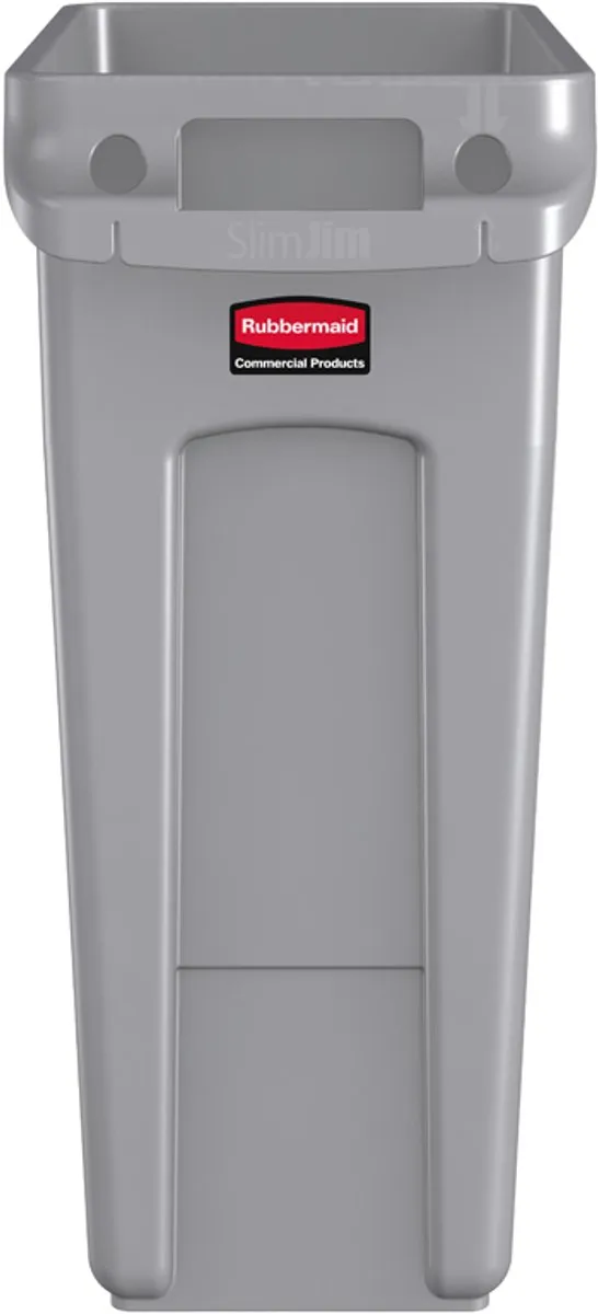Rubbermaid Slim Jim Container 60L - Grijs - afbeelding 6 van 6