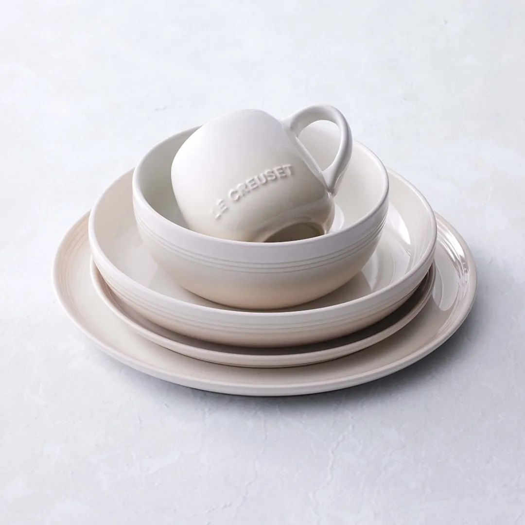 Le Creuset Coupe Meringue Bord 22cm - Crème