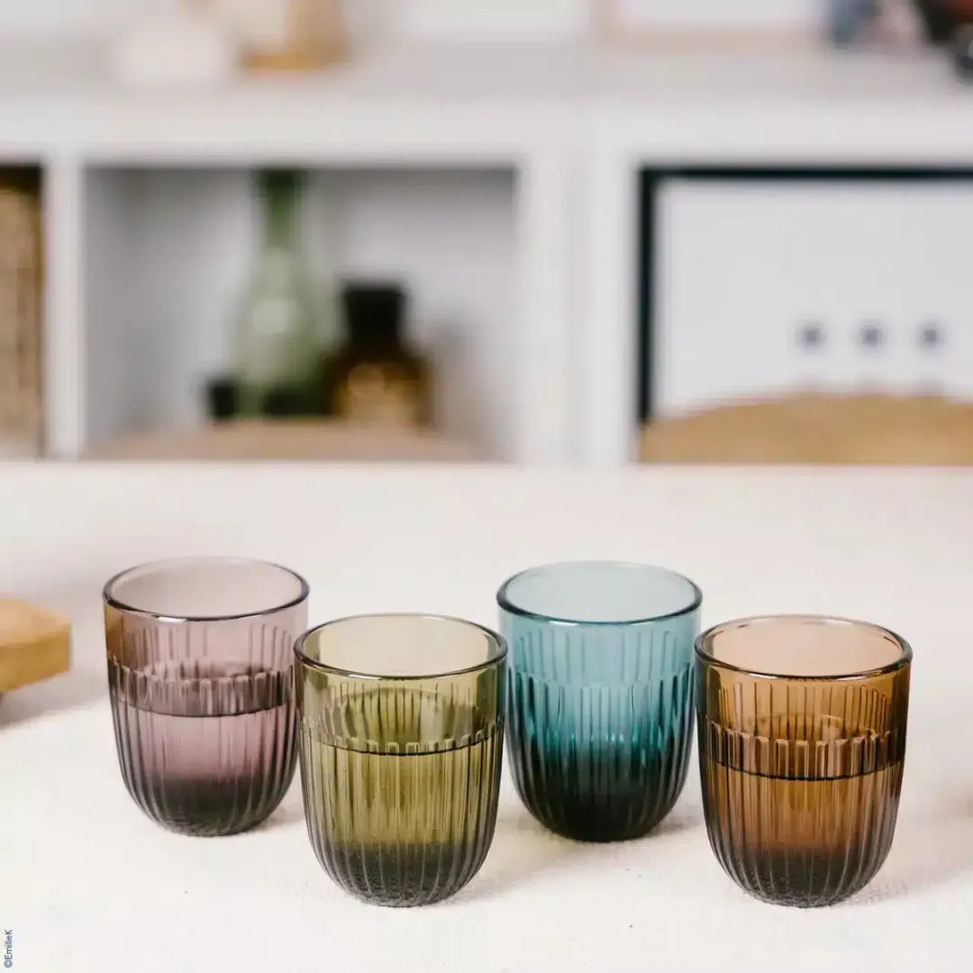 La Rochère Ouessant Tumbler 29cl - Olijfgroen - 6 Stuks